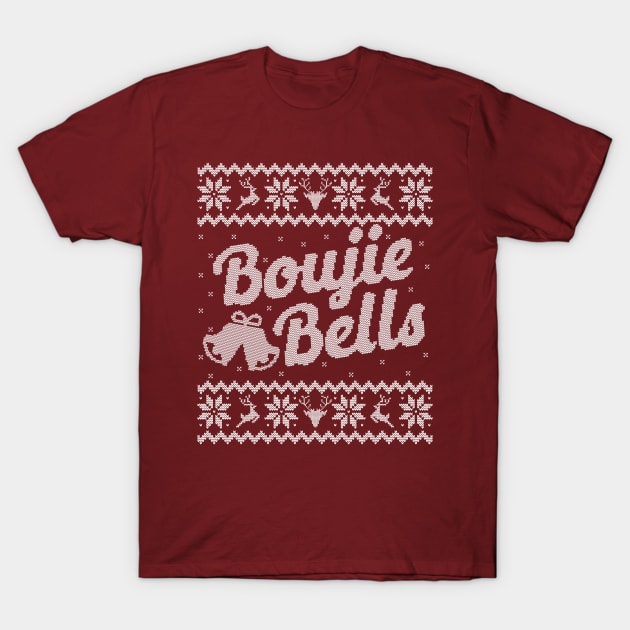 Ugly Christmas Sweater Boujie Bells T-Shirt by HolidayoftheWeek